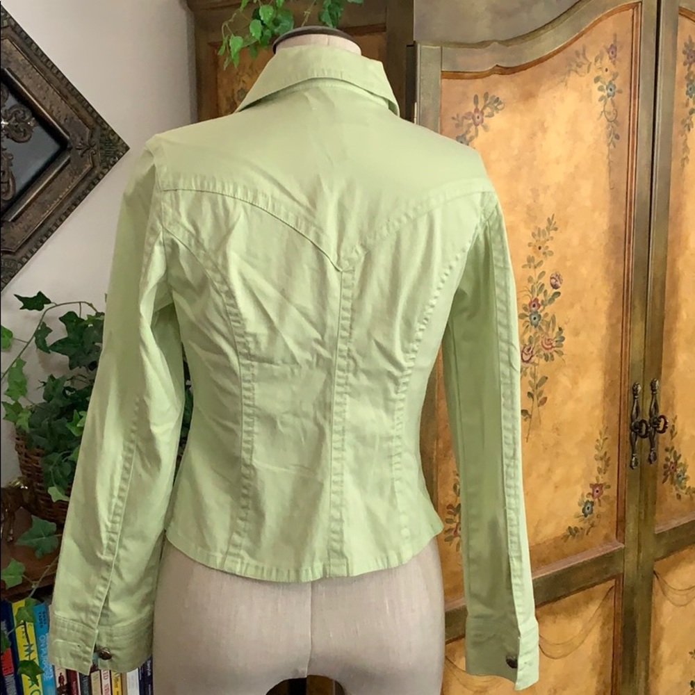 Live a Little Jacket - Lime Green, Small - Picture 2 of 4